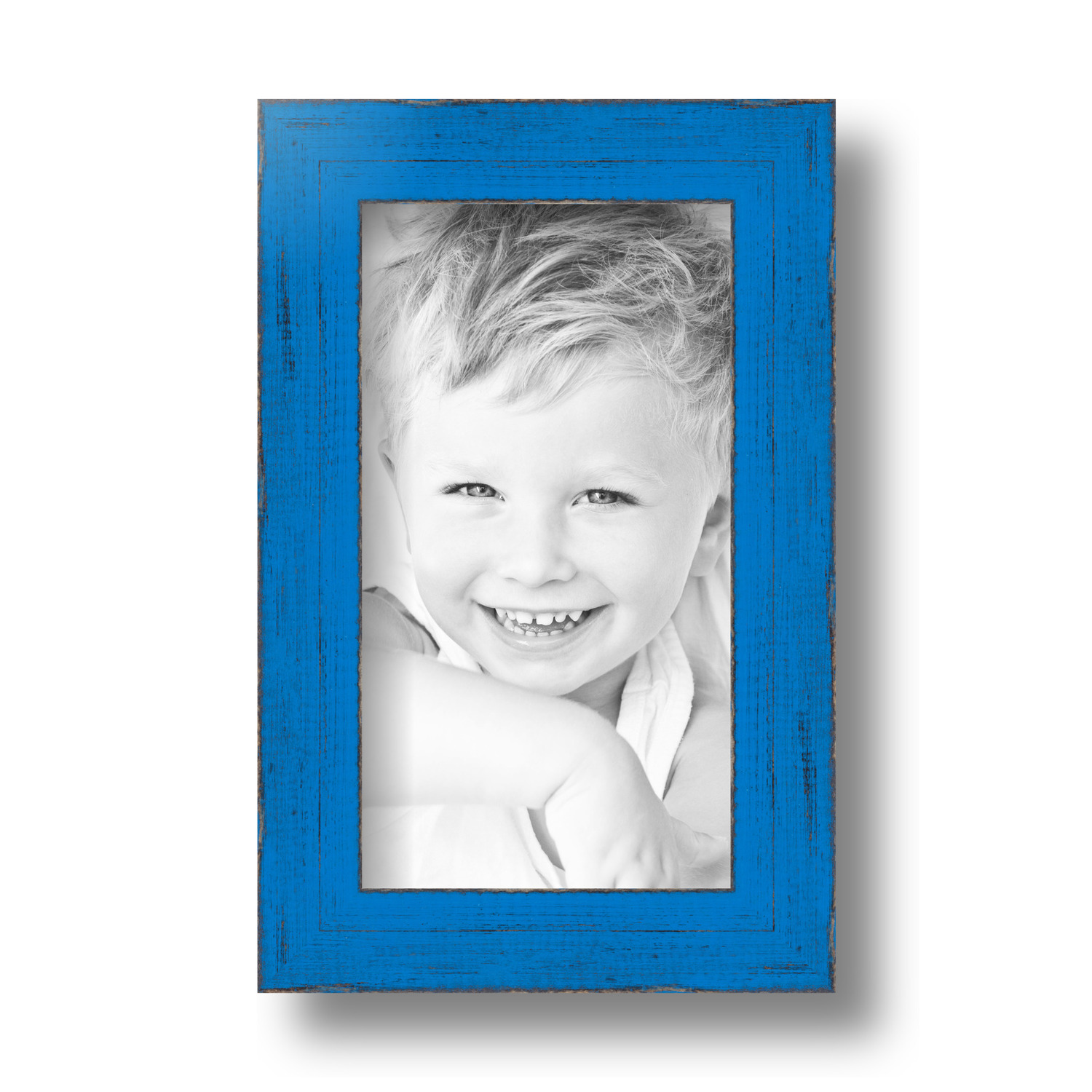 ArtToFrames Custom Picture Poster Frame  White  1.5" Wide Wood 4598 